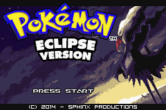 Pokemon Eclipse (beta 1) Title Screen